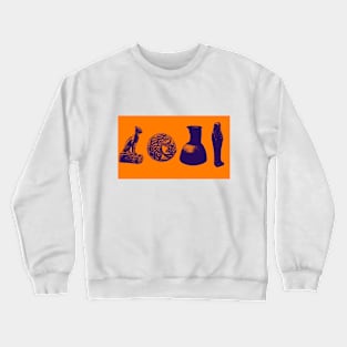 Ancient Artefact Design Crewneck Sweatshirt